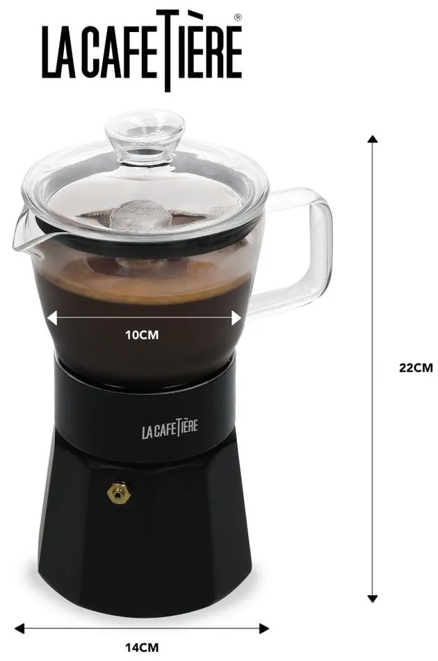 Ceainic mocca din oțel inoxidabil mocha 0,29 l La Cafetiere Verona - Kitchen Craft