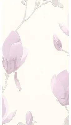 Tapet vlies model floral crem/roz 10,05x0,53 m