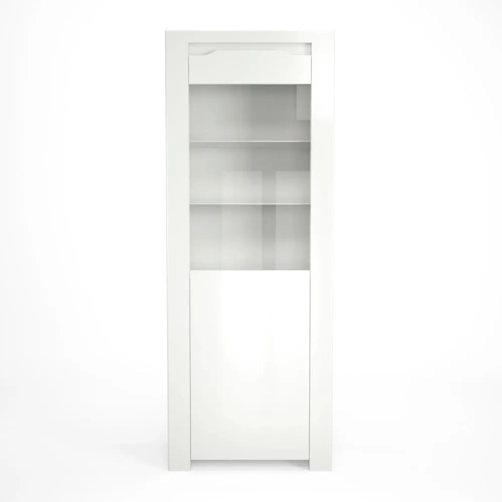 Vitrină Artemob Orlando, 68 x 180 cm, alb