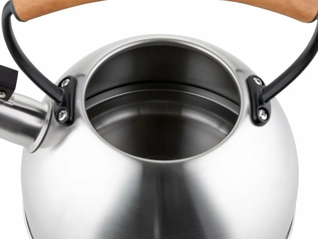 Ceainic Florina Natura Line din inox 2,3 l, argintiu