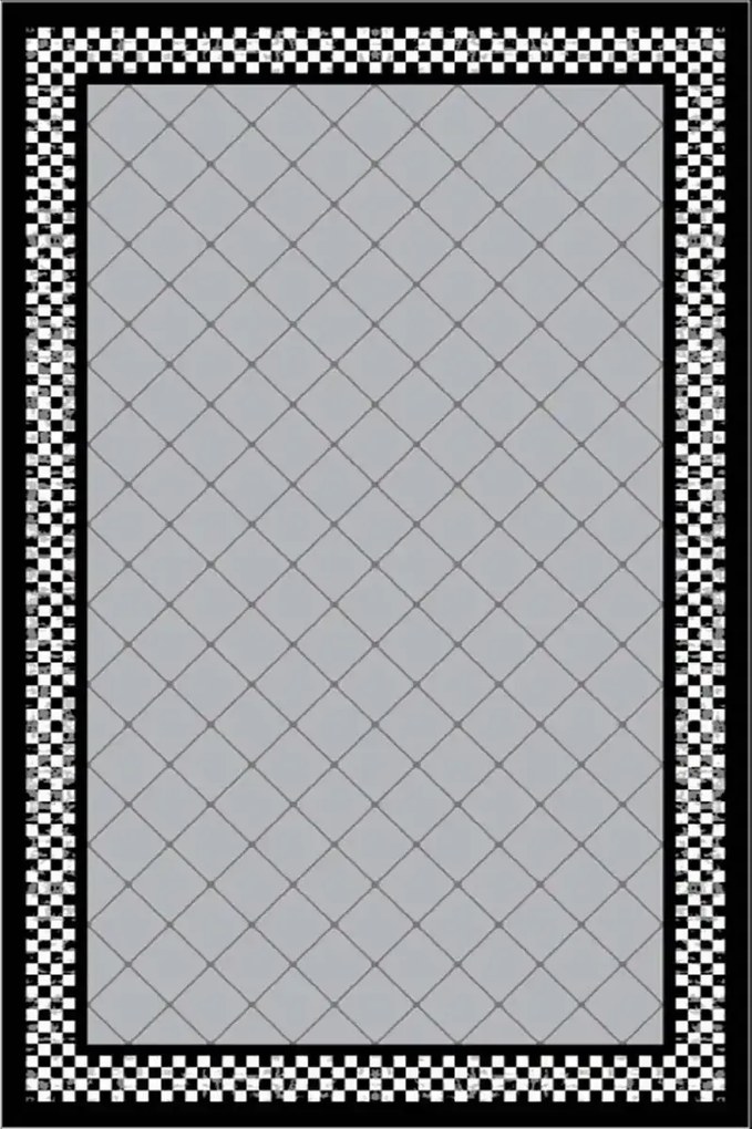 Covor Celesst gri, 80x150