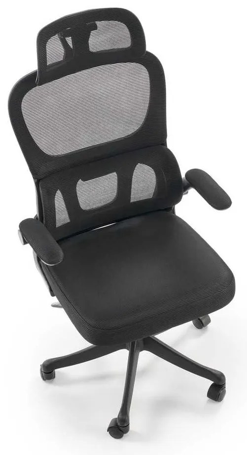 Scaun de birou Carlisle, negru
