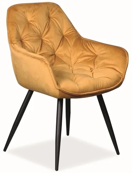 Scaun de sufragerie Trix B (muștar). 1018334