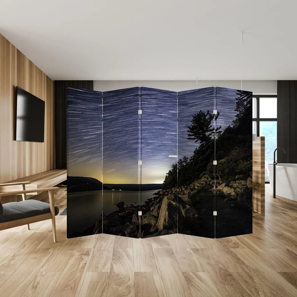 Paravan - Cerul în apus de soare (210x170 cm)
