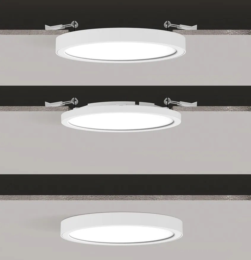 Spot incastrabil tavan fals, pentru baie IP44, LED 3-Step MOODMAKER, Sóller 17