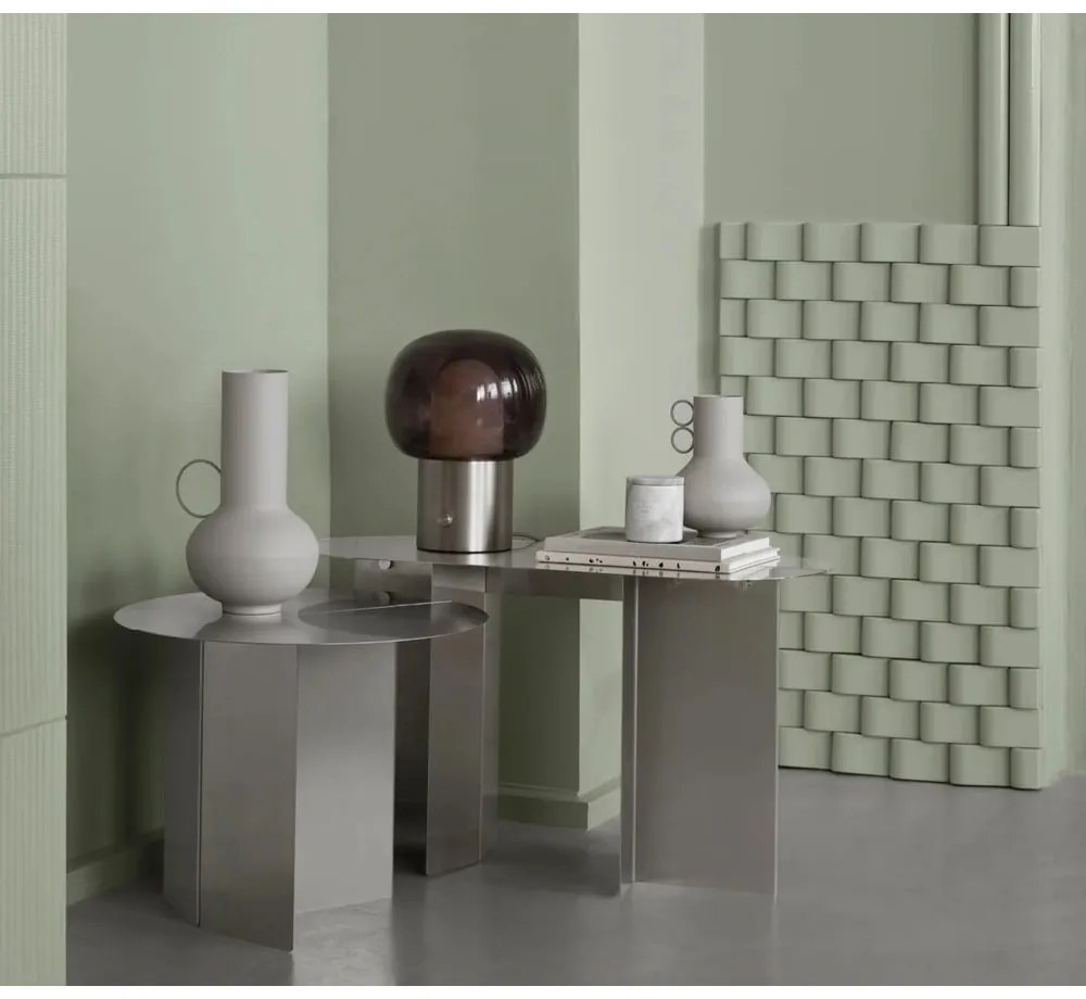 Măsuță auxiliară rotundă din oțel inoxidabil ø 35 cm Oru – Blomus