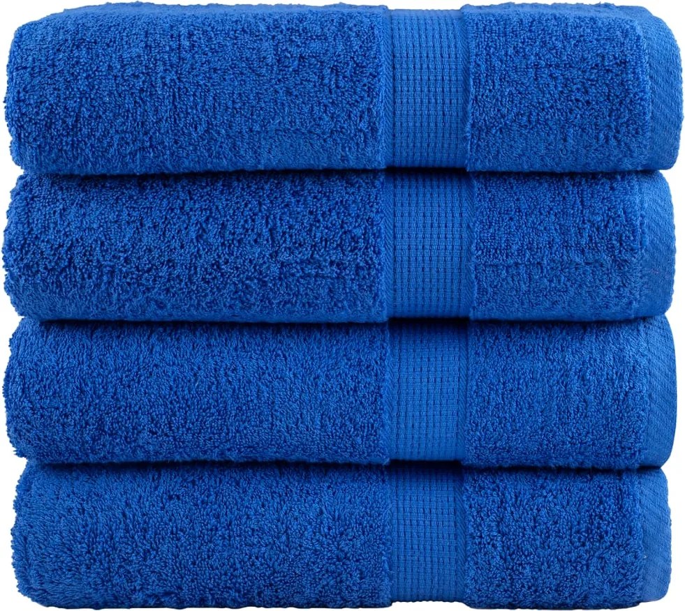 vidaXL Prosoape de mâini premium, SOLUND 4 buc 50x100cm 600gsm