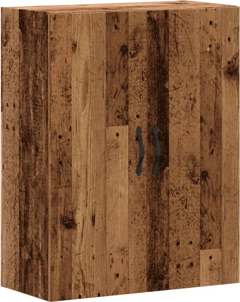 vidaXL Dulap montat pe perete lemn vechi 69,5x34x90 cm lemn prelucrat