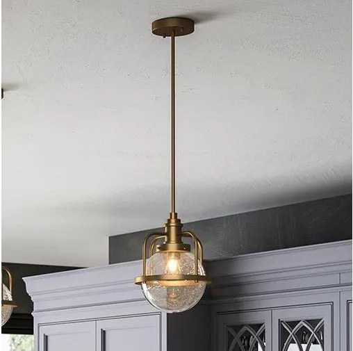 Quintiesse QN-TRIOCENT-P-NBR-Ven. Pendul cu tijă TRIOCENT 1xE27/40W/230V IP44 bronz