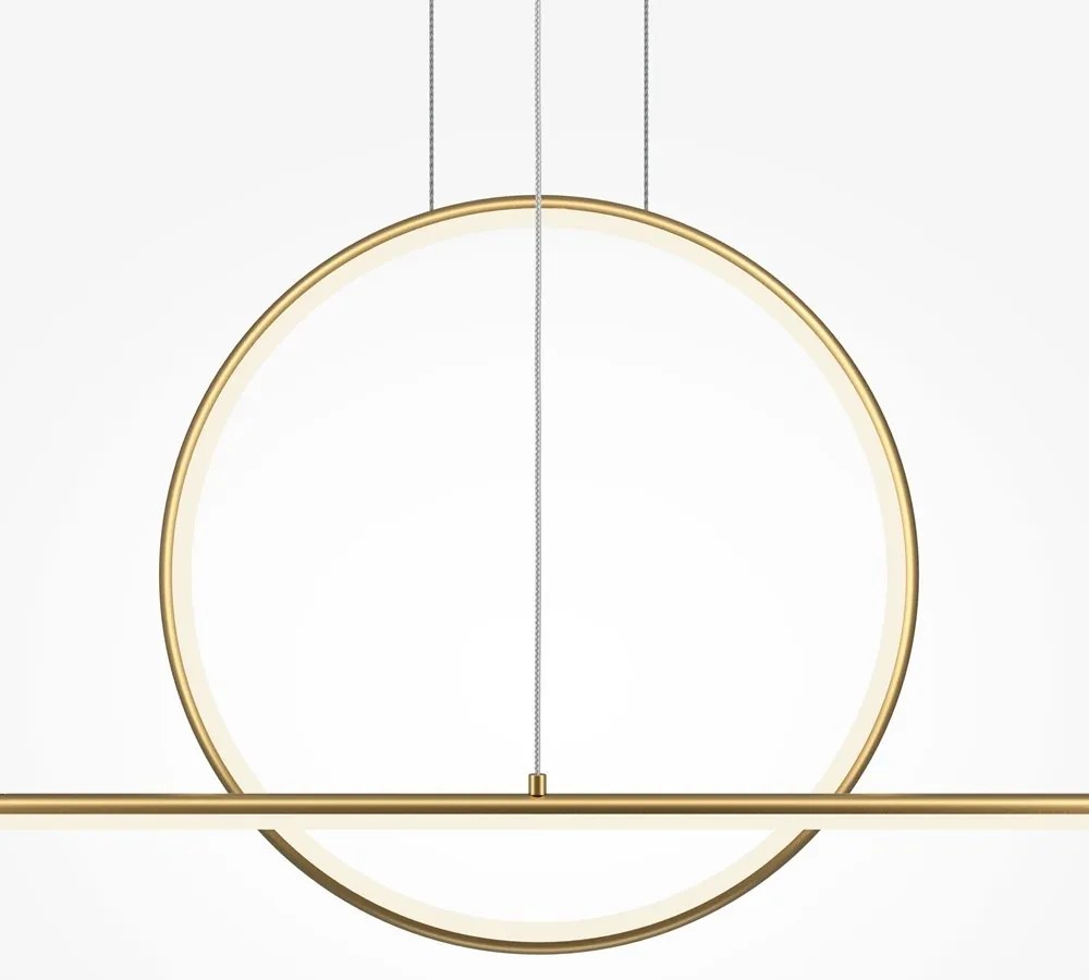 Lustra LED suspendata design geometric Halo alama