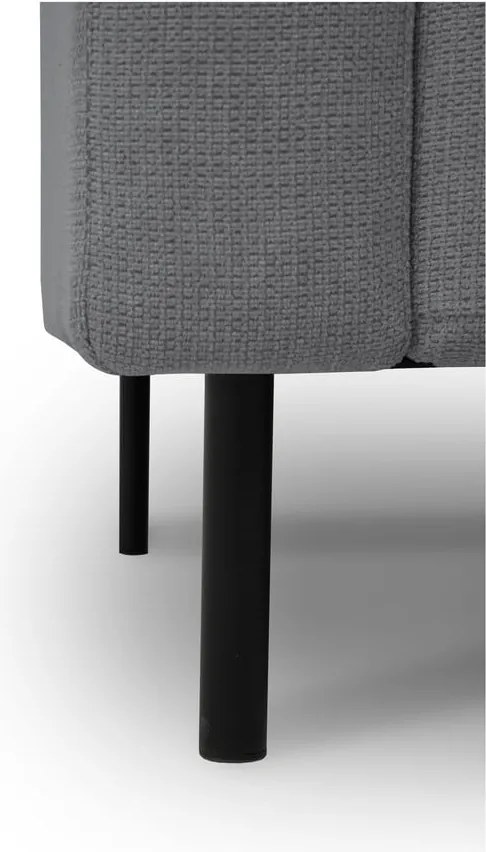 Canapea gri închis 229 cm Hero – Scandic