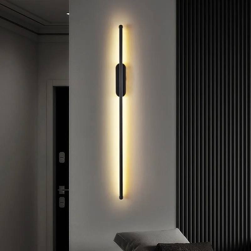 Aplica LED R9155-800 Negru, 15 W, 3 tipuri de lumină (caldă, neutră, rece)