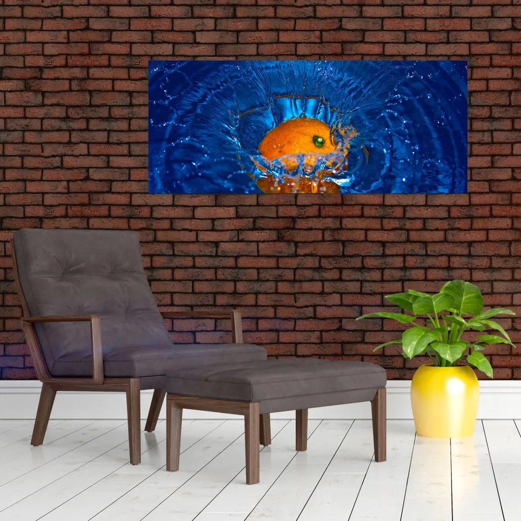 Tablou - portacala în apă (120x50 cm)