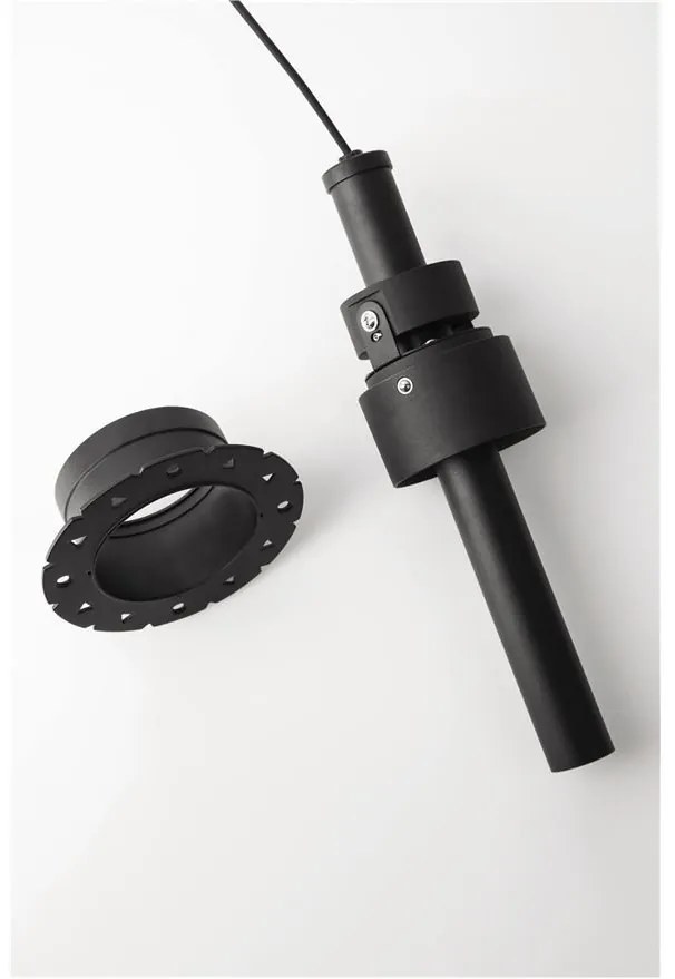 Spot LED incastrabil tavan ajustabil OVO negru