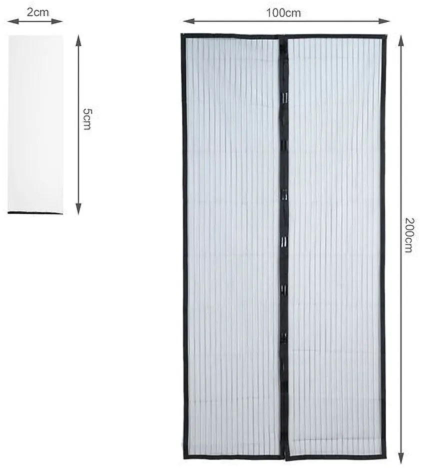 Plasa de tantari GNAT pentru usa 100 x 200 cm