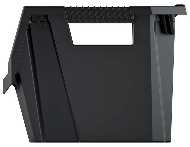 Cutie depozitare 39,6 x 38 x 28,2 cm, neagra