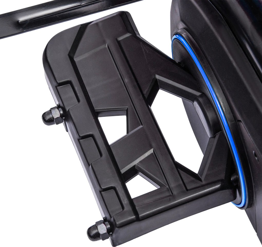 HOMCOM Kart Mașină Electrică pentru Copii 12V 3-8 Ani Viteză 3-5 km/h și Centură de Siguranță 100x58x58,5cm Albastru | Aosom Romania