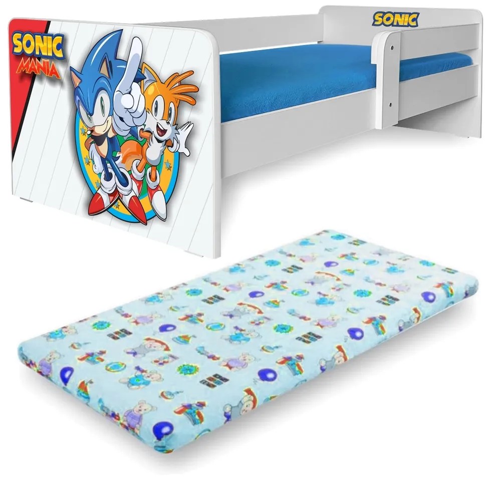 Pat Sonic P1 Copii 2-8 Ani Cu Saltea cu Lana Pc-p-mk-son-p1-70