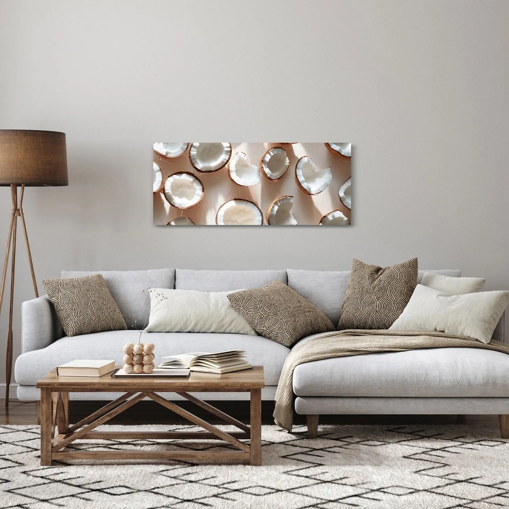 Tablou - Nuci de cocos (120x50 cm)