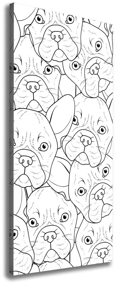 Print pe pânză Bulldogs franceză