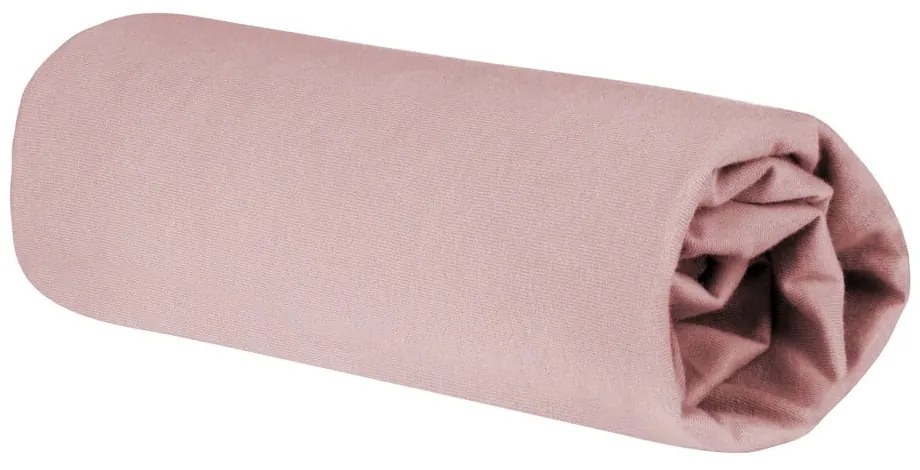 Cearceaf pentru copii din bumbac organic pentru pătuț cu elastic 140x70 cm Lil Planet – Roba