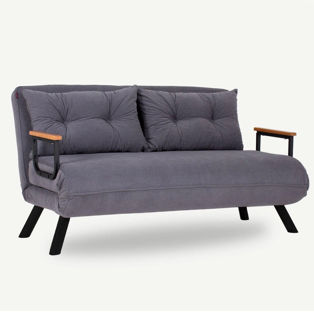Canapea extensibila cu 2 locuri Micic, 133 x 78 x 78 cm