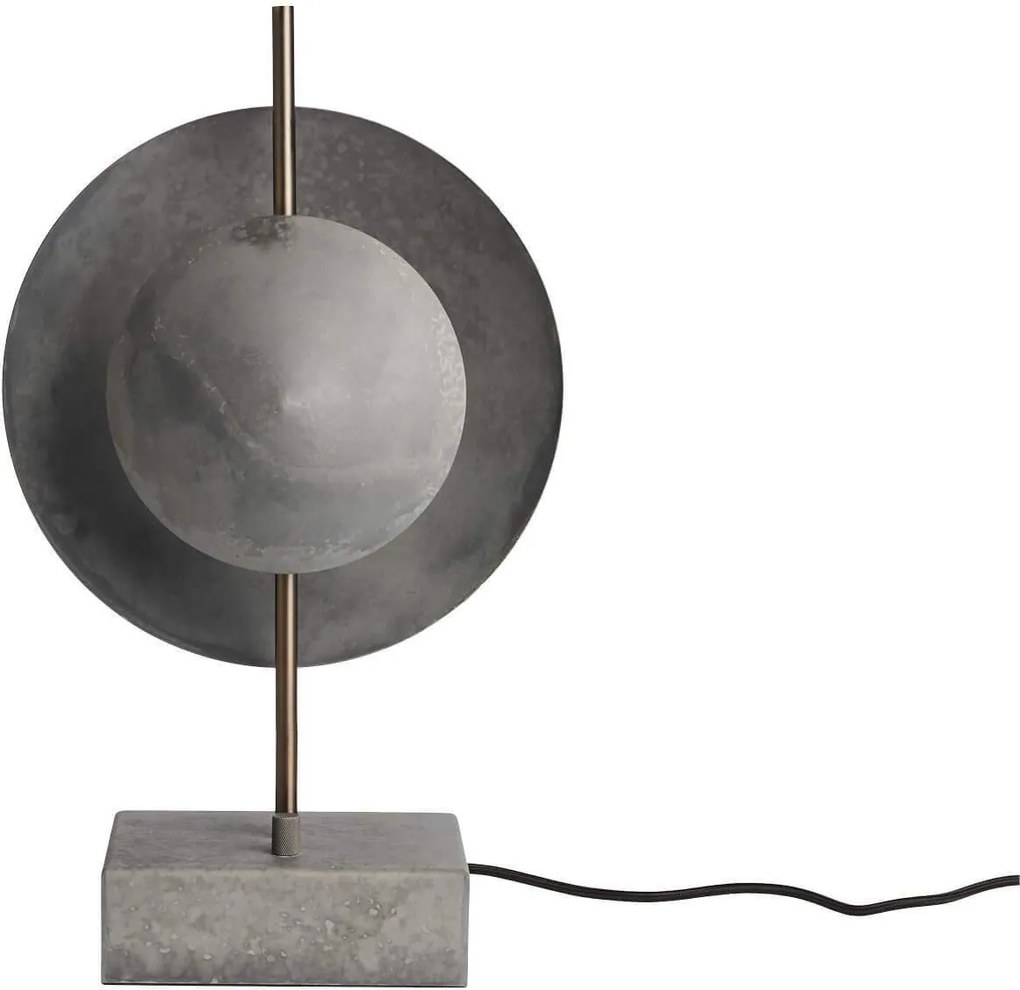 Lampa de Masa din Aluminiu DUSK - Aluminiu Negru Latime(30 cm) x Inaltime( 50 cm)