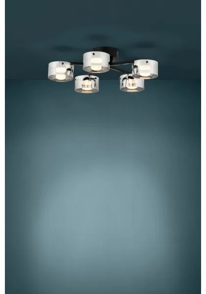 Lustră LED aplicată dimabilă COPILLOS 5xLED/5,4W/230V Eglo 39874