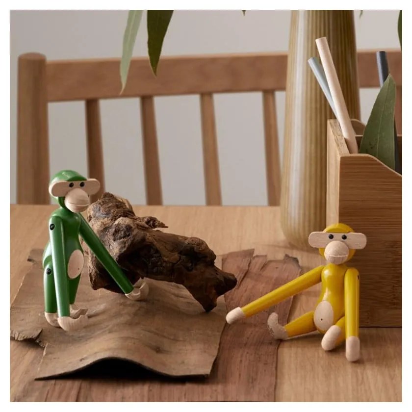 Statuetă din lemn masiv (înălțime 9,5 cm) Monkey Mini – Kay Bojesen Denmark