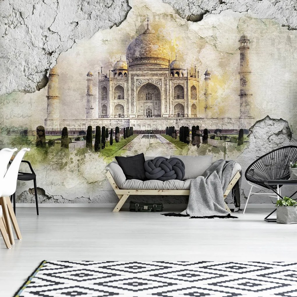 Fototapet - Taj Mahal (254x184 cm)