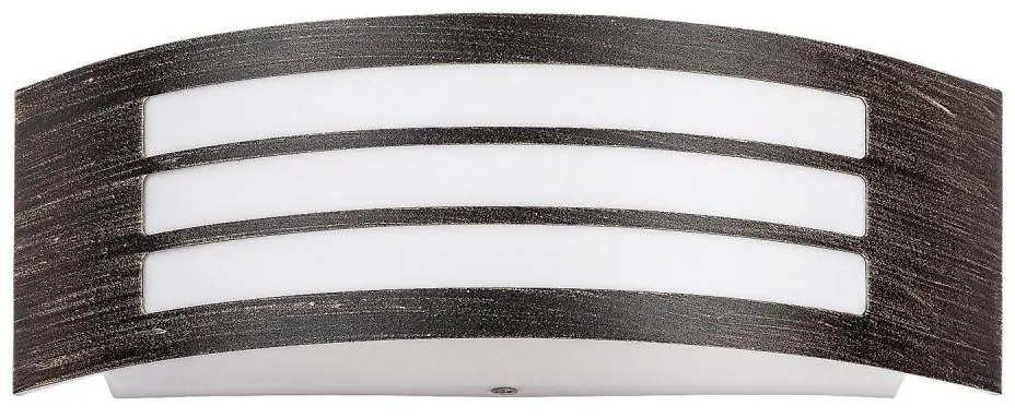 Rabalux 8511 - Aplica de perete exterior ROMA 1xE27/14W/230V IP44