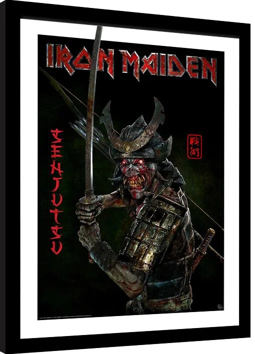 Afiș înrămat Iron Maiden - Senjutsu