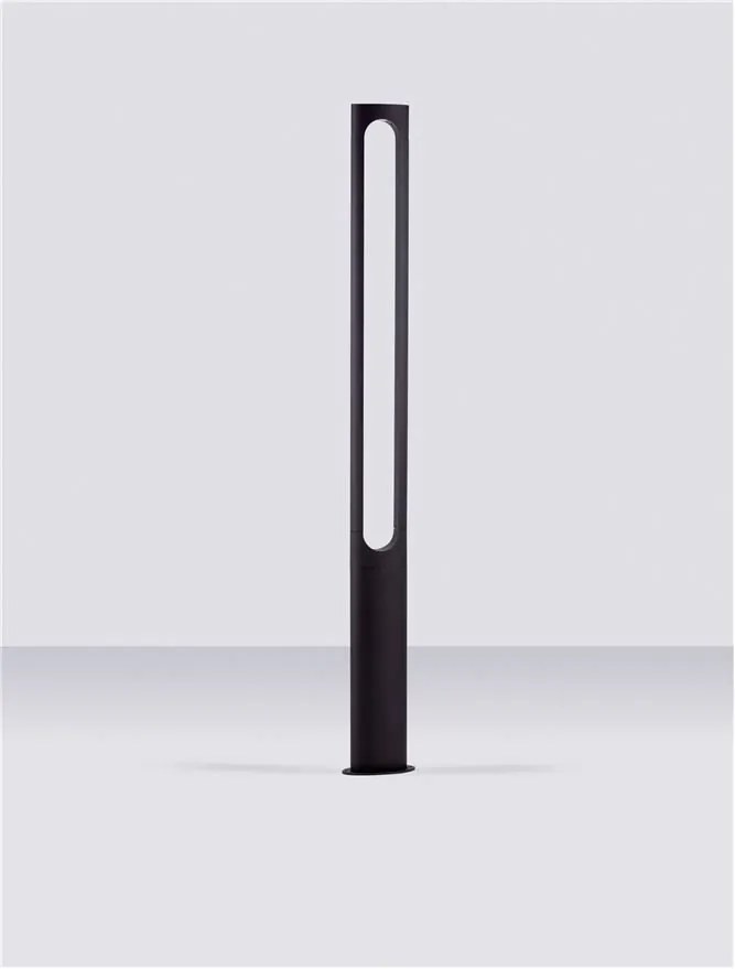Stalp LED exterior din aluminiu antracit IP65 Eta H-200cm