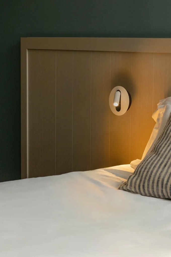 Aplica cu reader LED directionabil stil minimalist TIMIT alb