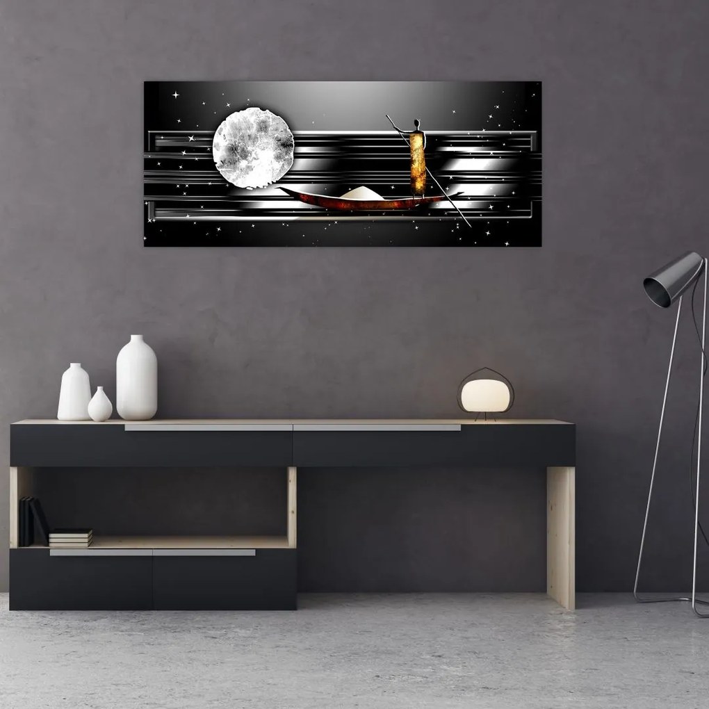 Tablou cu pictură epochală străveche (120x50 cm)