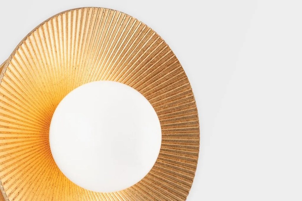Aplica de perete LUX realizata manual, design modern EMERALD, cu o sursa de lumina