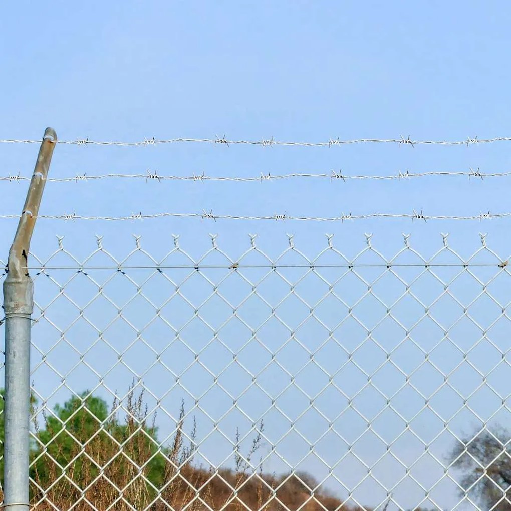 vidaXL Sârmă ghimpată 500 m