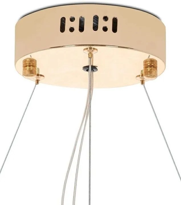 Lustra suspendata LED Imperial 120cm auriu