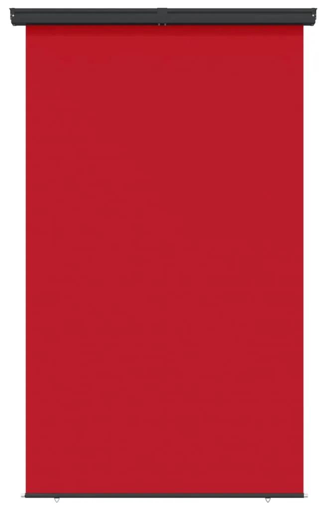 Copertina laterala de balcon, rosu, 170x250 cm Rosu, 170 x 250 cm