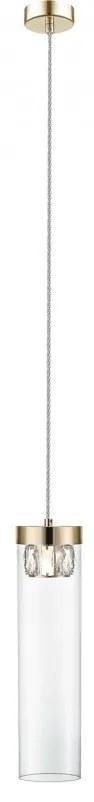Pendul design modern 11cm GEM auriu