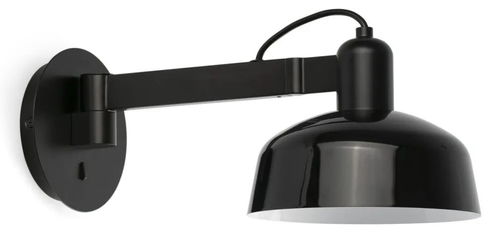 Aplica de perete cu brat directionabil TATAWIN negru