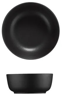 Set de veselă, 24 piese, porțelan negru