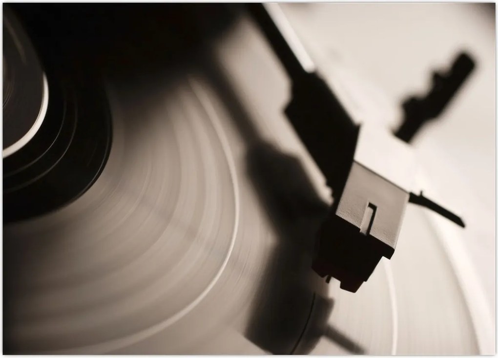 Tablou - Înregistrare gramofonică (70x50 cm)