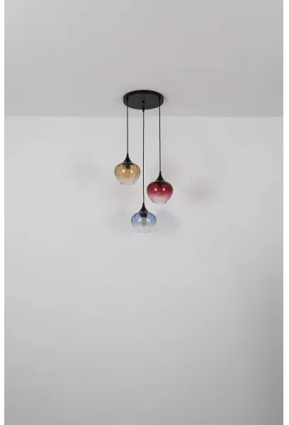 Lustră pe cablu Globo 15748-3HR SANDER 3xE27/60W/230V