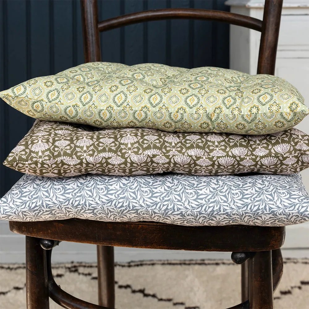 Pernă de scaun din bumbac 37x37 cm Lily – Rex London