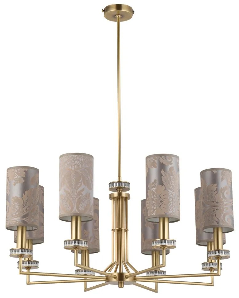 Candelabru 8 brate design clasic realizat manual Genova