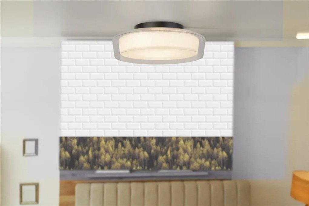 Plafoniera LED baie cu protectie IP44 Puck 30cm