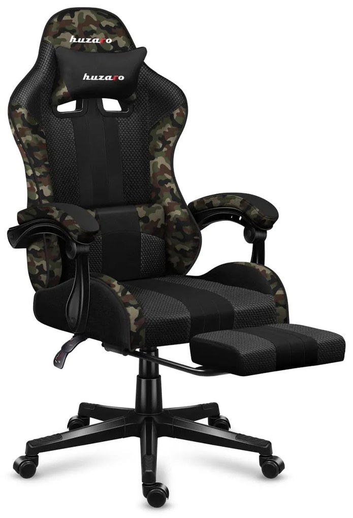 Fotoliu gaming Fusion 4.7 (negru + camuflaj). 1087475