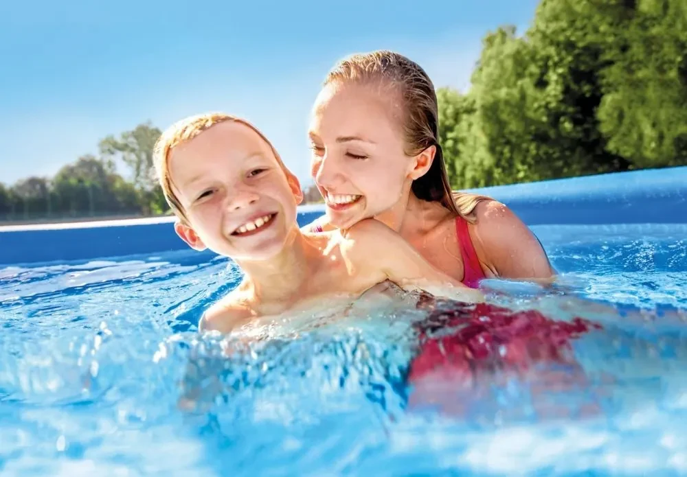 Piscină de gradină 305x76cm + pompă de filtru