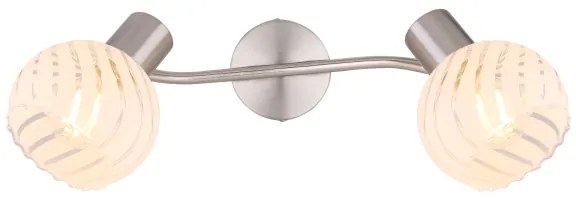 Globo 54025-2 - Lampă spot WILLY 2xE27/40W/230V
